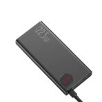Baseus 22.5W Adaman 20000mAh Power Bank Quick Charge 4.0 + Supercharge – Black - Image 3