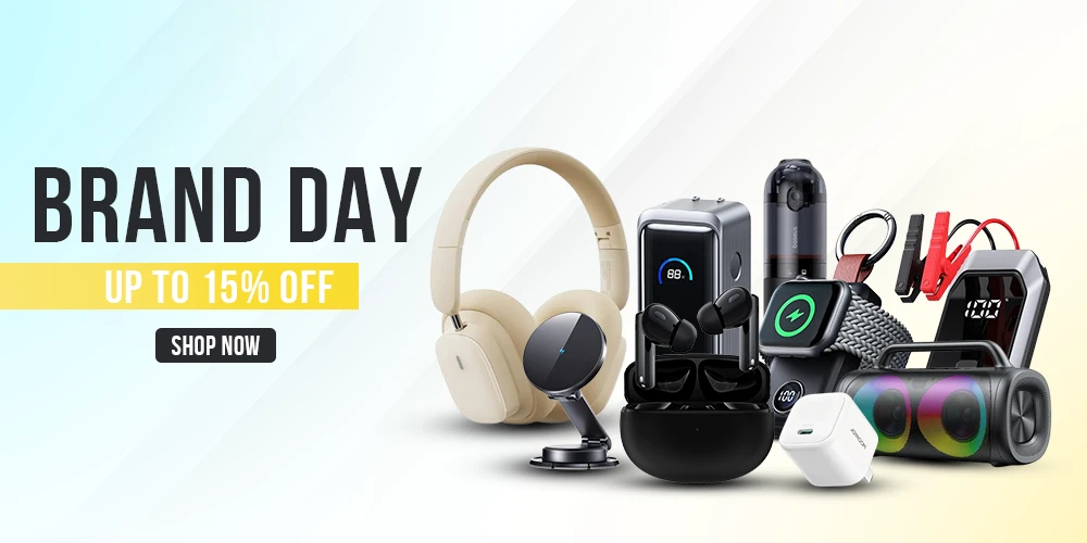 Brand Day Up To 15% Off Website Banner At Wonder Friday 14
