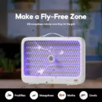 Xiaomi Qualitell K6 Rechargeable Mosquito Killer Lamp 4000V Electric UV 2000mAh - Image 2