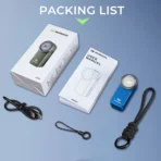 Wurkkos HD03 EDC Flashlight, 680LM Powerful Output, 180° Rotary Head, RGB Lights & Magnetic Base - Image 4