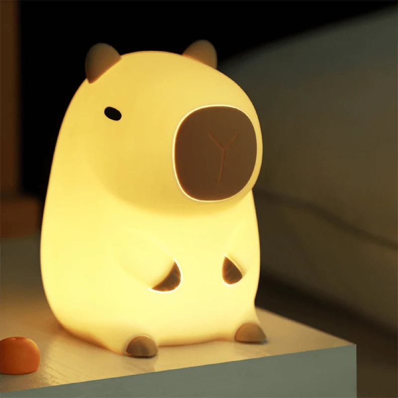 1_1000x Capybara Squishy Night Light - Perfect Gift - Image 1