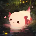 Axolotl Cute Squishy Night Light - Perfect Gift