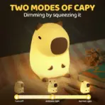 Capybara Squishy Night Light - Perfect Gift - Image 3