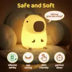 Capybara Squishy Night Light - Perfect Gift - Image 2
