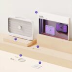 Xiaomi Qualitell K6 Rechargeable Mosquito Killer Lamp 4000V Electric UV 2000mAh - Image 3