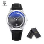 Yazole Men's Classic Leather Watch - Image 2